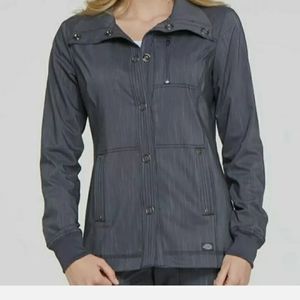 Dickies Advance pewter Two-Tone twist scrub jacket